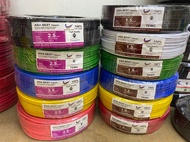 ASIA BEST (SIRIM cable) 1.5mm / 2.5mm / 4mm / 6mm / 10mm Single Layer Pure Copper Cable - 100% Pure 