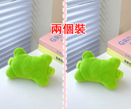 法蘭絨呵護手腕小枕頭7.5*6.5CM-果綠色兩個裝