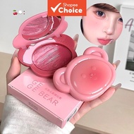 Gege bear Soft Cream Blush, Expanding and Contracting Color, Matte Natural Mashed Potato Highlightin