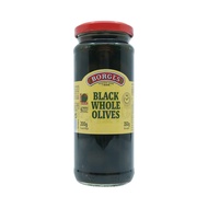 Borges Whole Black Olives, 350g