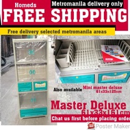 (COD) Zooey master deluxe dish drainer and cabinet freeship metromanila