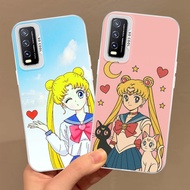 Soft Case for VIVO Y12a Y20a Y11S Y20 Y12S Y20S Y20i 2021 MX40 Sailor Moon