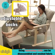 【Adjustable】Office Chair foldable chair ergonomic chair computer chair arm chair lazy chair folding chair