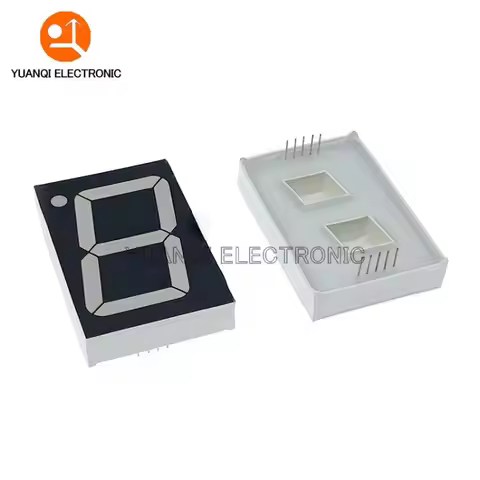 1pc 1.8inch LED display 7 Segment 1 Bit Digit Tube Red Common Cathode Digital 1.8 inch led 7segment