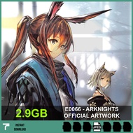E0066 - 2.9GB Bundle ARKNIGHTS OFFICIAL ARTWORK E - book