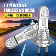 Carshark Mini H7 LED Headlights for VW Passat Golf 7 Audi A4 B8 B6 A3 8P Q7 Mazda 5 3 BK CX7 6000K H