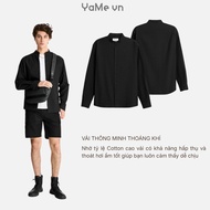 EasyCareTM Men's Belly-concealing Jacket Shirt with Youthful Collar and Less Wrinkle The No Style 22
