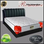 Kasur Spring Bed ROMANCE 160x200 Cm . putih .berikut Divan dan