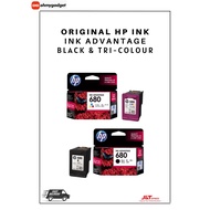 HP 680 ORIGINAL BLACK &amp; TRI-COLOUR INK ADVANTANGE