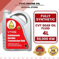 VTAG CVT Oil Fully Synthetic CVT Proton Perodua Saga FLX 4L (ISO Certified & Insurance Covered)