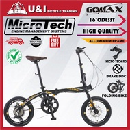 ODESSY BronX8 16" 8 Speed ALUMINUM Folding Bike / Basikal Lipat / Foldable Bike / Basikal Lipat