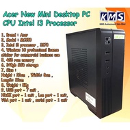 Acer New Mini Desktop PC CPU Intel i3 Processor