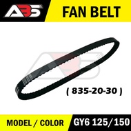 Motorcycle Fan Belt Drive Belt V-Belt For GY6-125/150 [ 743-20-30 ] [ 835-20-30 ] [ 842-20-30 ]