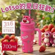 3D吸管保溫杯 巨無霸杯| 勞蘇 大容量700ml(迪士尼許可產品)