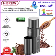 [GENUINE] Handheld Espresso coffee bean grinder, battery powered. Premium American brand HiBREW - G5