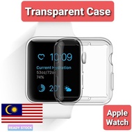 Apple Watch Series 7/6/5/4 3/2/1 TPU / PC 360 Transparent Case 38mm40mm41mm42mm44mm45mm Apple Watch Case