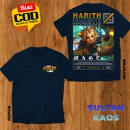 SULTAN KAOS DEWASA DAN ANAK MOBILE LEGEND HARITH SAVANNAH CAT BAJU ML HARITH MAGE TSHIRT MLBB BISA R