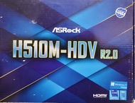 MAINBOARD (เมนบอร์ด) 1200 ASROCK H510M-HDV R2.0 มือสอง ประกันไทย