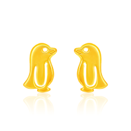 TAKA Jewellery 916 Gold Earrings Penguin