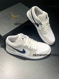 Air Jordan1 Low 白色 AJ1白灰藍