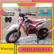 PROMO motor mini trail body crf 150 RX50 49cc mesin rumput / mesin tarik