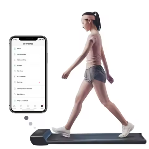Custom Compact A1 Pro Walking Pad Foldable Treadmill