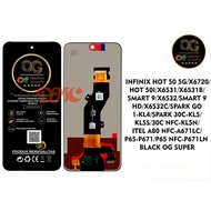 LCD INFINIX HOT 50 5G/X6720/HOT 50I/X6531/X6531B/SMART 9/x6532 LCD TOUCHSCREEN ORIGINAL