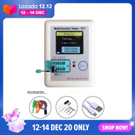 เครื่องทดสอบทรานซิสเตอร์TFTไดโอดไตรโอดเครื่องวัดความจุไฟฟ้าLCR TC1 ESR NPN PNP MOSFETการตรวจจับคลื่น