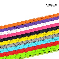 NADIA Bicycle Chains Multicolors Cycling Accessories 1/2" x 1/8" Track Blike for BMX Colorful Fixed 