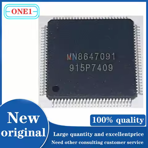 1PCS/lot New original MN8647091 MN8647091A QFP100 Game console LCD screen IC