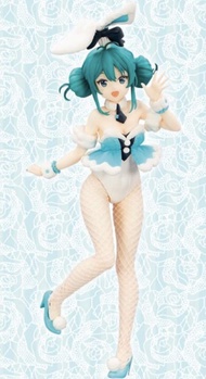 Furyu Hatsune Miku BiCute Bunnies Figure (White Bunny Version)