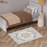 【HAWT】2x3 Washable Boho Non Slip Rug Soft Vintage Design Low Pile for Kitchen Entryway