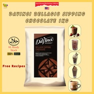 Davinci Gourmet Bellagio Sipping Chocolate Powder 1KG Halal Serbuk Campuran Coklat Bellagio KL Ready