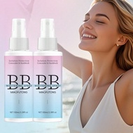 100ml Lightweight Natural Brightening BB Mist! Instantly Brightens Complexion, Evens Out Skin Tone, 