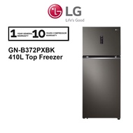 LG 410L Top Freezer GN-B372PXBK Inverter Fridge GNB372PXBK Refrigerator (Black Steel) Peti Sejuk