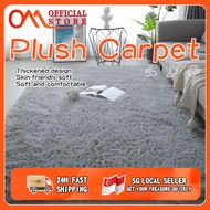 [SG Stock] Fur rug, rug, bedroom rug, fluffy rug, living room and bedroom rug, white rug, bedside ru