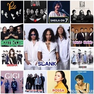 CD MP3 COLLECTION OF INDONESIAN POP SONGS - MP3 CASSETTE OF SLANK SONGS