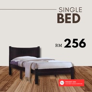 SINGLE BED / WOODEN SINGLE BED / KATIL BUJANG / KATIL KAYU / KATIL KAYU BUJANG