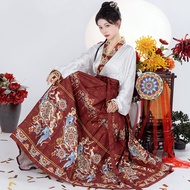 玄女2025新款汉服女2025新款明制敦煌马面裙日常改良中式套装唐装