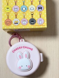 SANRIO CHARACTERS (盲盒) 髮刷連鏡 (2026 Sanrio character ranking系列) cherry chums鏡子梳 cherry chums公仔