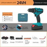 588VF impact drill Set 3 Mode Cordless Drill Screwdriver 2 Speed Hammer Power Drill