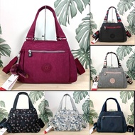 กระเป๋าถือและสะพายไหล่ KIPLING ELISE HANDBAG  วัสดุ Nylon +Polyester ขนาดกำลังพอดี จุของได้มาก งานแท