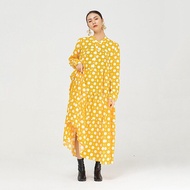 XITAO Dress Polka Dot Pullover Goddess Fan Casual Dresses