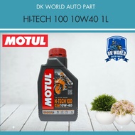 4T ENIGNE OIL ORIGINAL MOTUL H-TECH 10W-40 FULLY SYNTETIC 1.2L & 1L (1.2L SESUAI RS150/RSC150)