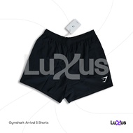 (NEW ORIGINAL) Gymshark Arrival 5 Shorts - Black