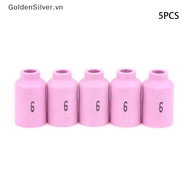 GoldenSilver 42mm 54N14 54N15 54N16 54N17 54N18 Alumina Ceramic Nozzles For TIG WP17 18 26 Welding T