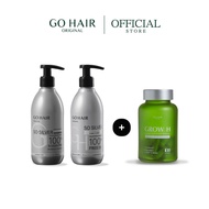 Set Go Hair GROW H + So silver shampoo + conditioner + 200 Ml.
