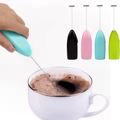 Milk Frother Blenders Egg Beater Coffee Mixer Portable Egg Whisk Drink Making Tools For Homes Kitche