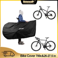 Rhinowalk 26-27.5 Inch Mountain Bike 700C Road Bike Carrying Case Portable Bicycle Storage Bag Travel Outdoor Frame Protector Cycling Storage Transportation Shoulder Bag Bike Accessories Outdoor Sports