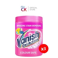 (Bundle of 3) Vanish Stain Remover Powder Oxi Action 1kg (Gold/Pink/White)